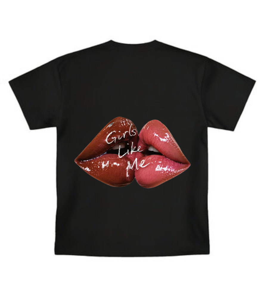 Girls like me lips tshirt (pre order)