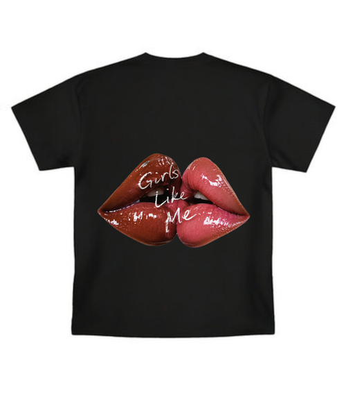 Girls like me lips tshirt (pre order)